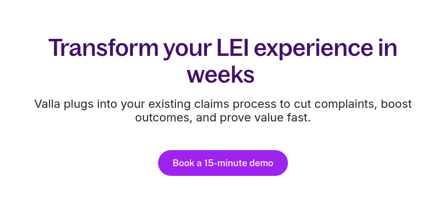 Transform your LEI experience in weeks&nbsp;